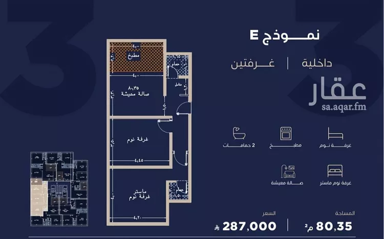 شقة للبيع في شارع أبي رافع الصائغ, حي الياقوت, مدينة جدة, منطقة مكة المكرمة