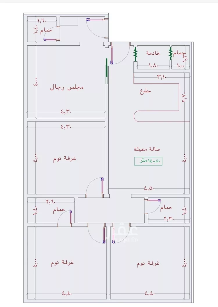 شقة للبيع في شارع عمر الخردلي, حي الجامعة, مدينة جدة, منطقة مكة المكرمة