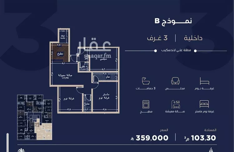 شقة للبيع في شارع أبي رافع الصائغ, حي الياقوت, مدينة جدة, منطقة مكة المكرمة صورة 2