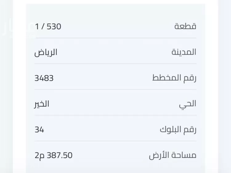أرض للبيع في حي الخير, مدينة الرياض, منطقة الرياض صورة 2