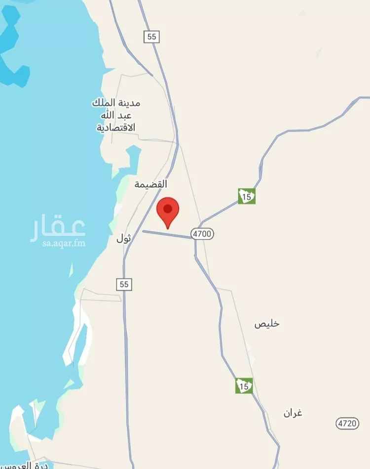 أرض للبيع في شارع لايوجد, حي جوهرة ثول, مدينة ثول, منطقة مكة المكرمة صورة 3