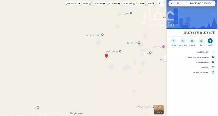 أرض للبيع في شارع ابو ريدة ، حي الجامعة ، تبوك ، منطقة تبوك