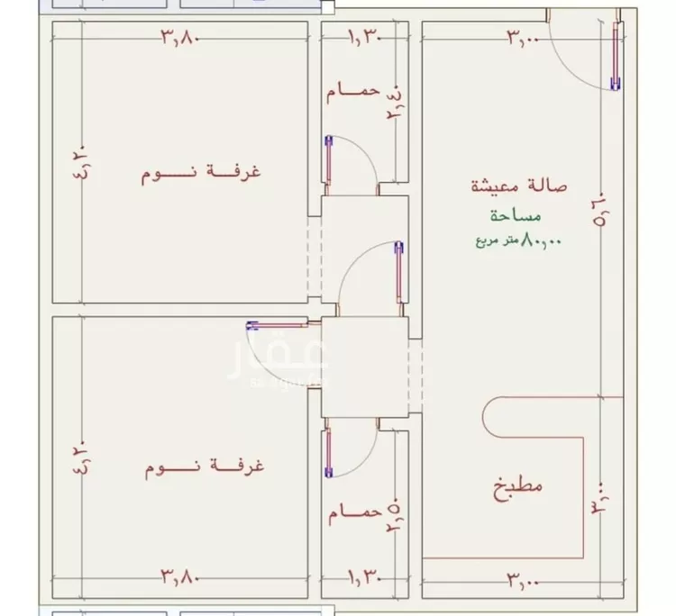 شقة للبيع في شارع الريع, حي النزهة, مدينة جدة, منطقة مكة المكرمة صورة 3
