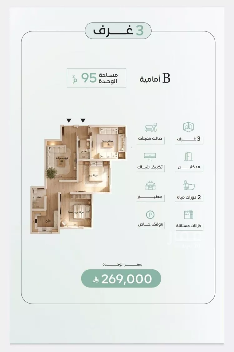 Apartment for Sale in Jeddah Ar Rayan