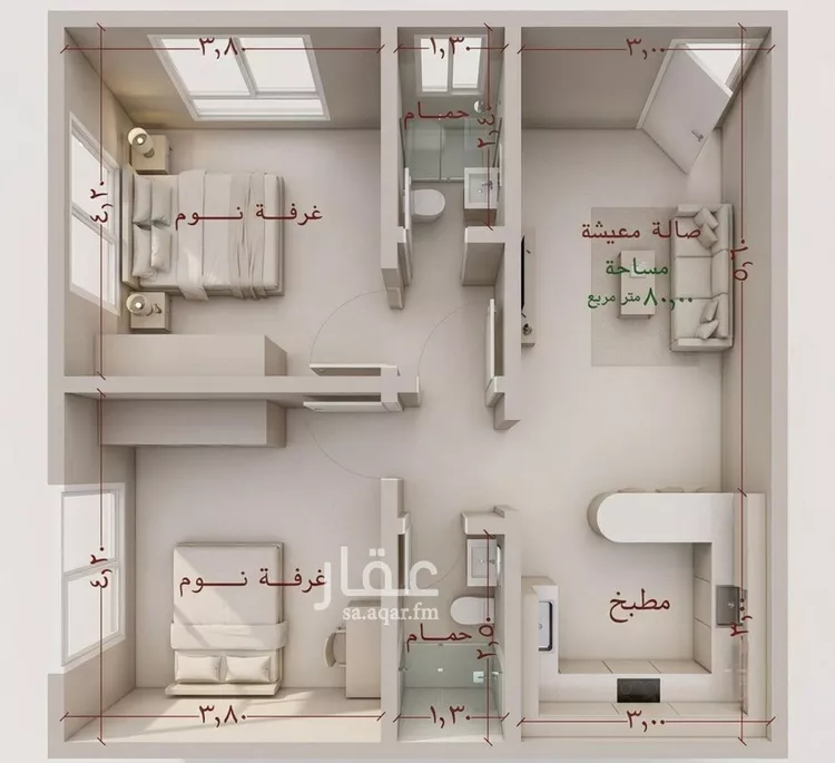 Apartment for Sale in Jeddah An Nuzhah