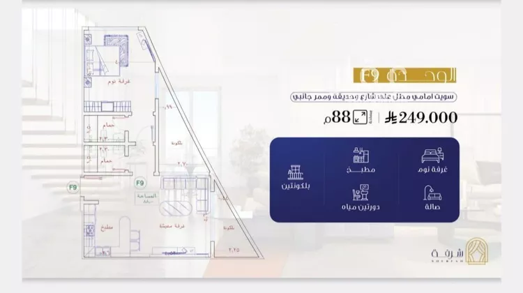 شقة للبيع في شارع طريق الملك عبدالله, حي الفيحاء, مدينة جدة, منطقة مكة المكرمة 12