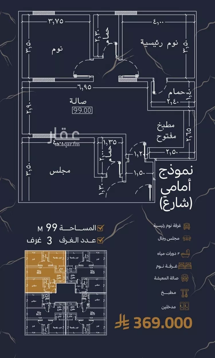 شقة للبيع في شارع إدريس العلوي, حي الربوة, مدينة جدة, منطقة مكة المكرمة صورة 5