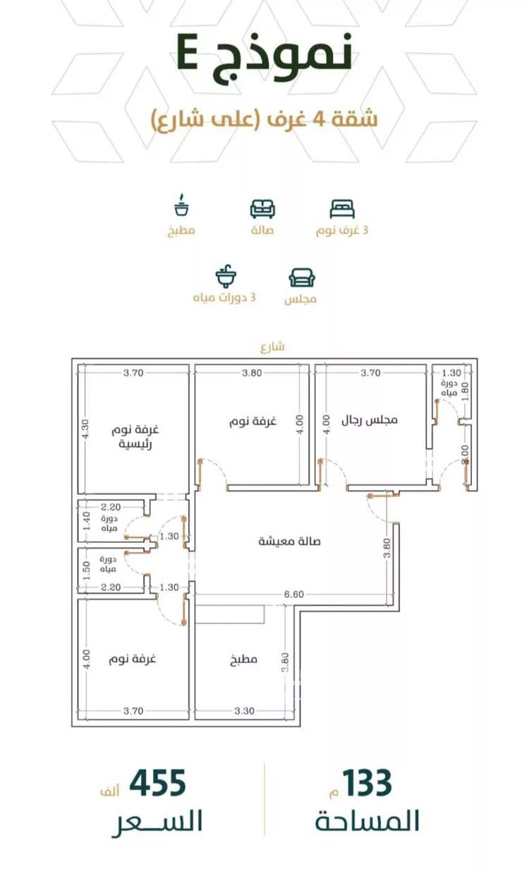 Apartment for Sale in Jeddah Ar Rabwah صورة 4