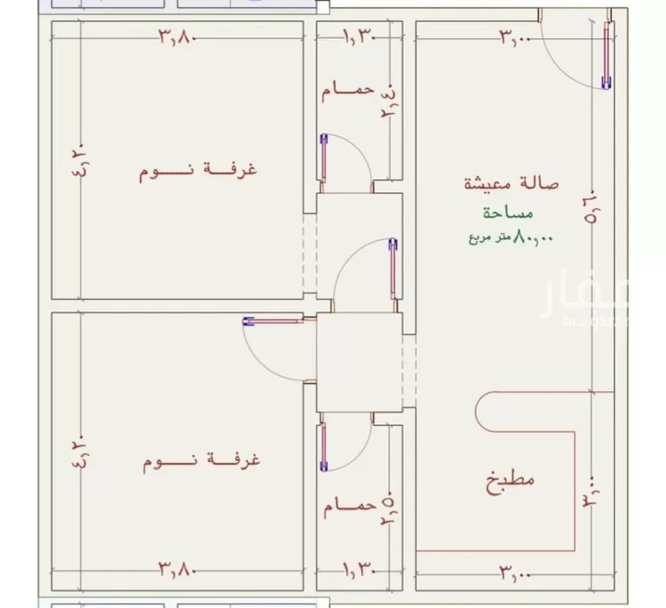 شقة للبيع في شارع الريع, حي النزهة, مدينة جدة, منطقة مكة المكرمة صورة 3