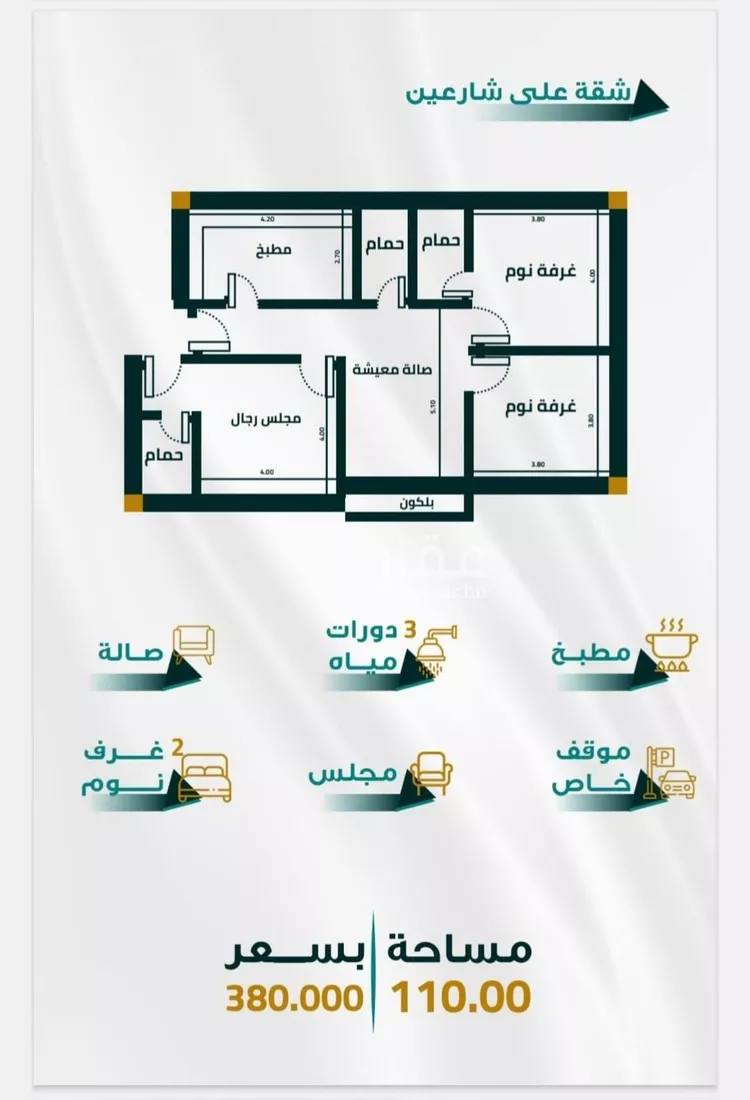 شقة للبيع في شارع ابو ذر الغفاري, حي الفيحاء, مدينة جدة, منطقة مكة المكرمة 6