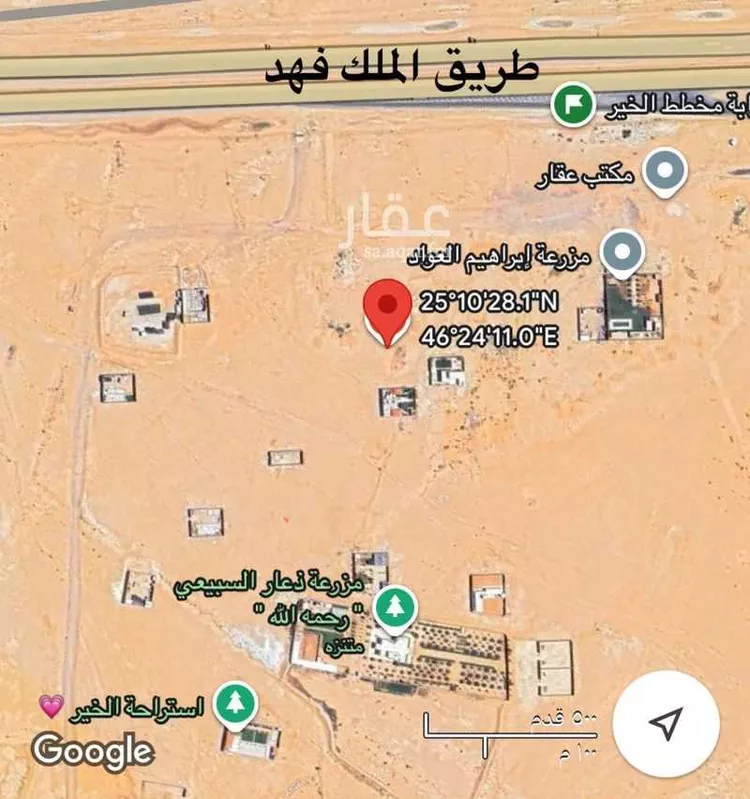 أرض للإيجار في حي الخير, مدينة الرياض, منطقة الرياض صورة 2