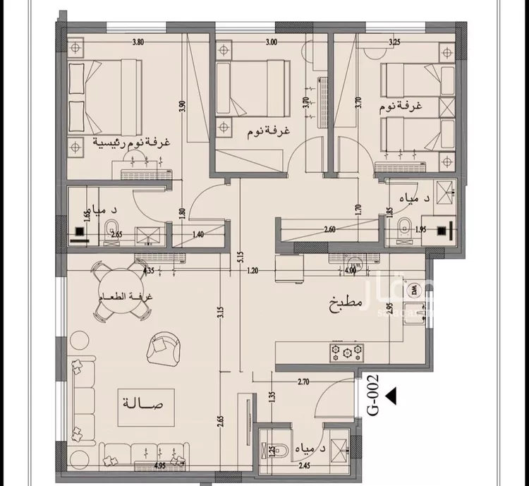 شقة للإيجار في شارع الطبيعة, حي النرجس, مدينة الرياض, منطقة الرياض صورة 3