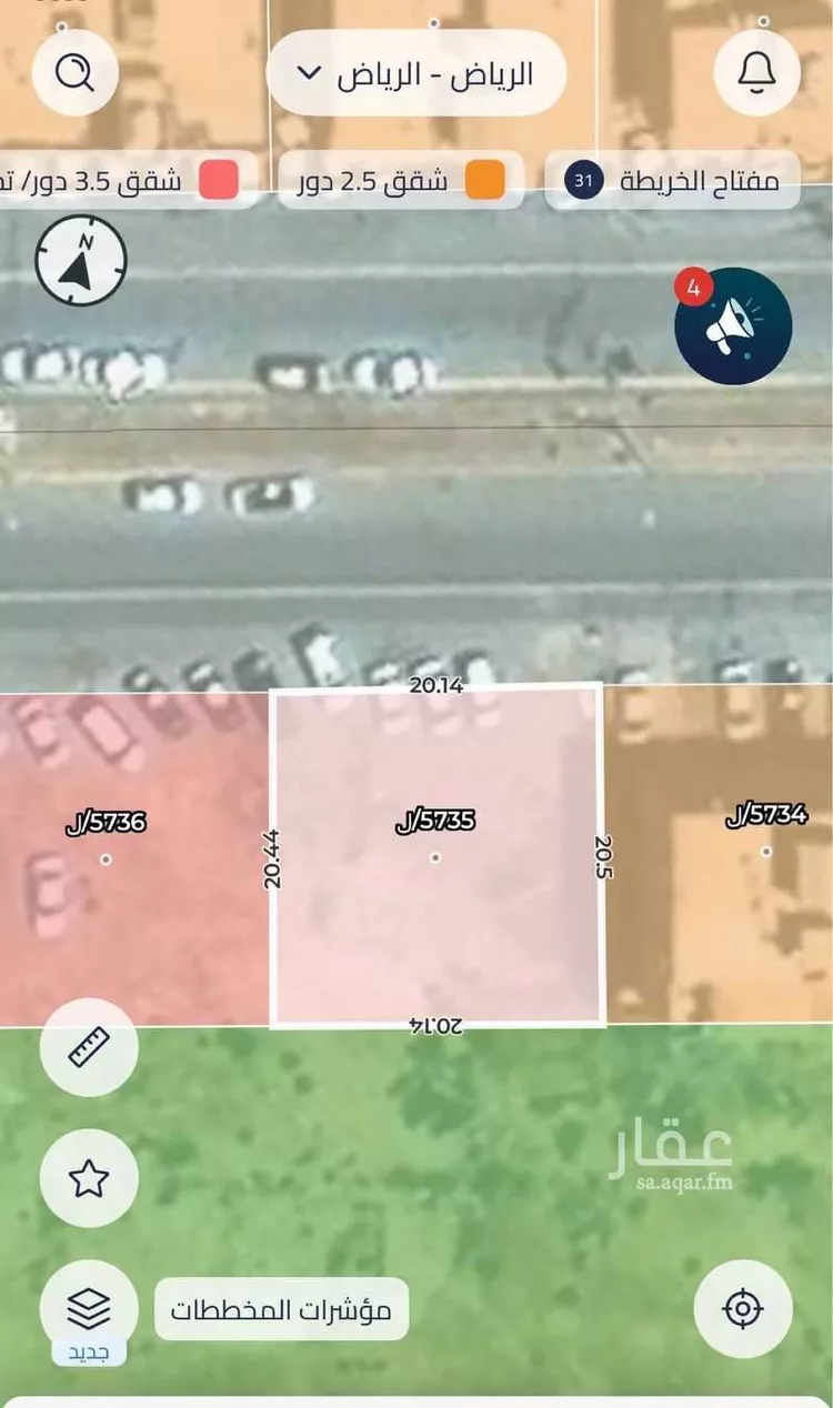 Land for Sale in Riyadh Dhahrat Laban