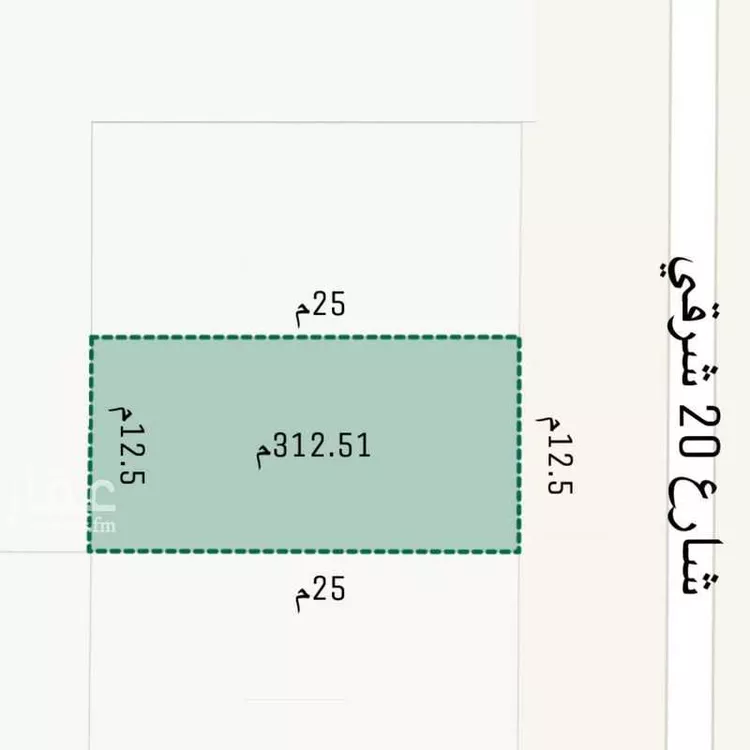 أرض للبيع في شارع الخضر الأربلي, حي النرجس, مدينة الرياض, منطقة الرياض صورة 2