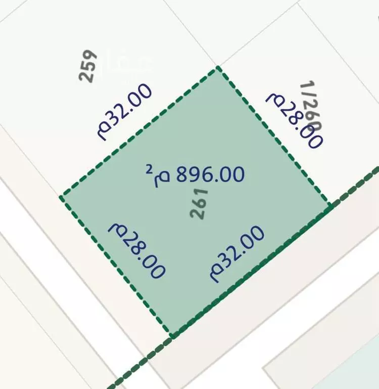 أرض للبيع في شارع عبدالملك بن هاشم, حي البيان, مدينة الرياض, منطقة الرياض صورة 2
