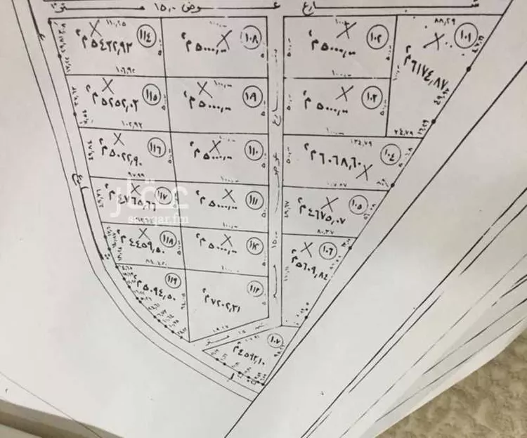أرض للبيع في حي مركز السيباني (أ), مدينة السيباني, منطقة الرياض