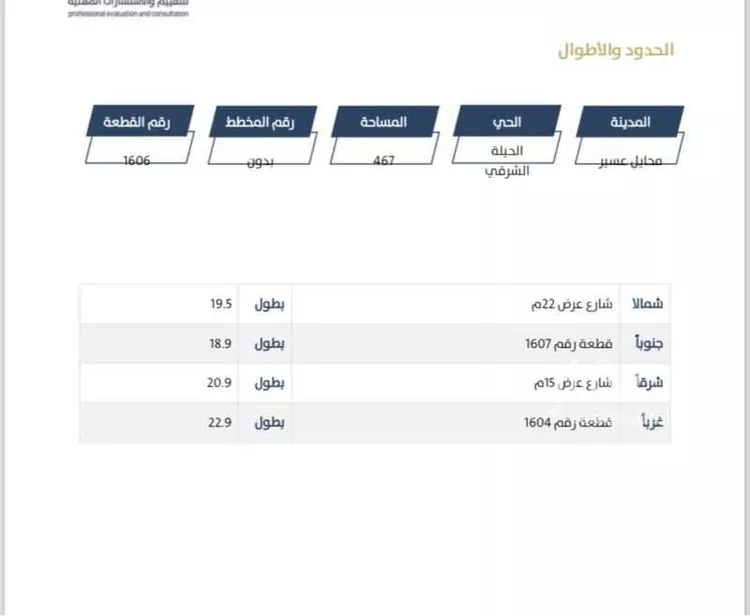 أرض للبيع في حي الحيلة الشرقي, مدينة محائل, منطقة عسير صورة 2