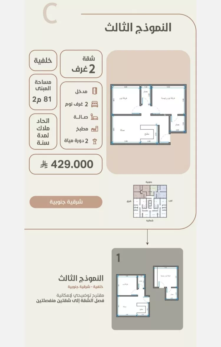 شقة للبيع في حي الروضة, مدينة جدة, منطقة مكة المكرمة صورة 4