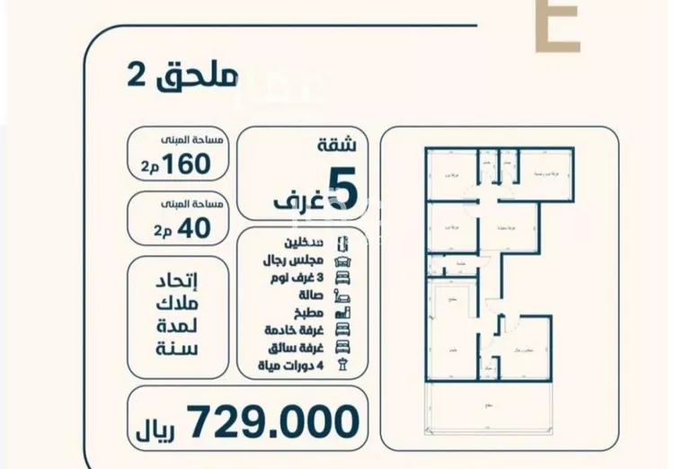 شقة للبيع في حي النعيم, مدينة جدة, منطقة مكة المكرمة صورة 4