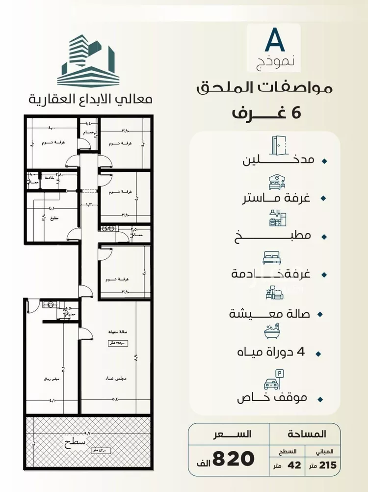 شقة للبيع في حي السلامة, مدينة جدة, منطقة مكة المكرمة
