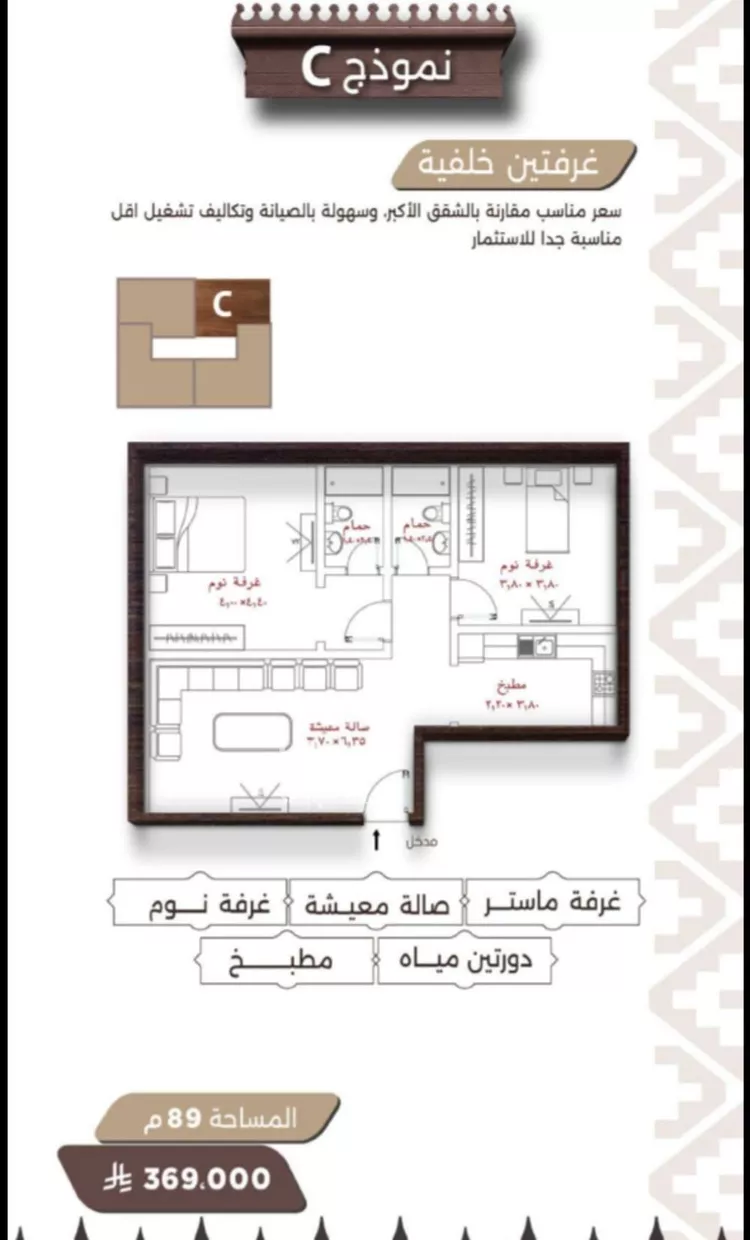 شقة للبيع في شارع اسيد بن الاخنس, حي النعيم, مدينة جدة, منطقة مكة المكرمة صورة 5