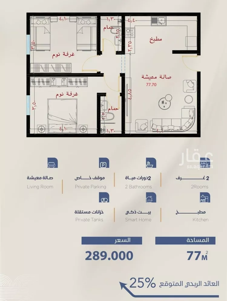 شقة للبيع في شارع برهان الدين الداراني, حي الياقوت, مدينة جدة, منطقة مكة المكرمة صورة 2