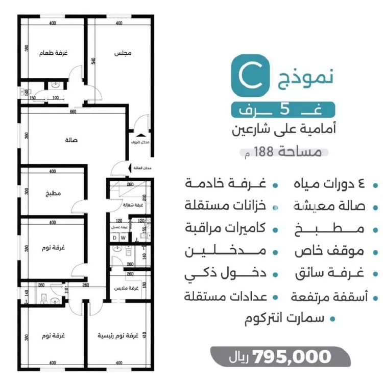 شقة للبيع في شارع يعقوب بن اسحاق, حي الصفاء, مدينة جدة, منطقة مكة المكرمة صورة 2