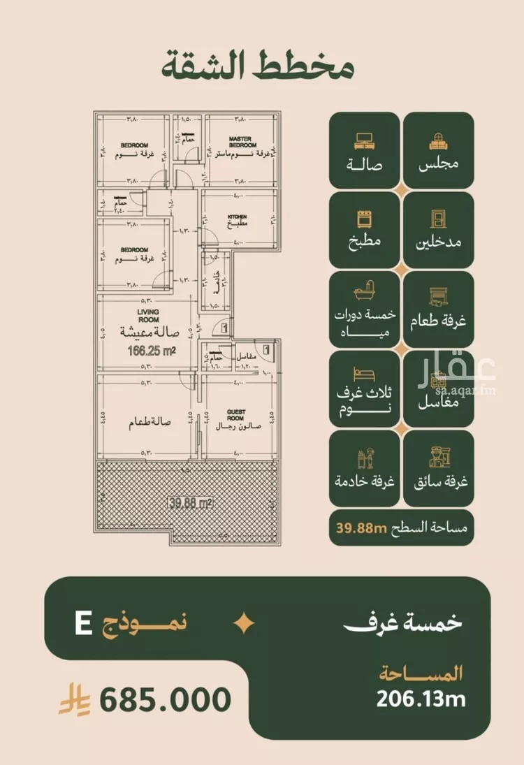 شقة للبيع في شارع محمد البلخي, حي الفيصلية, مدينة جدة, منطقة مكة المكرمة صورة 2