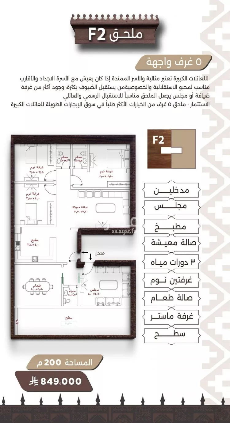 شقة للبيع في شارع اسيد بن الاخنس, حي النعيم, مدينة جدة, منطقة مكة المكرمة صورة 2