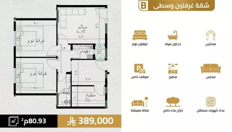 شقة للبيع في شارع مناره الملتزم, حي السلامة, مدينة جدة, منطقة مكة المكرمة صورة 2