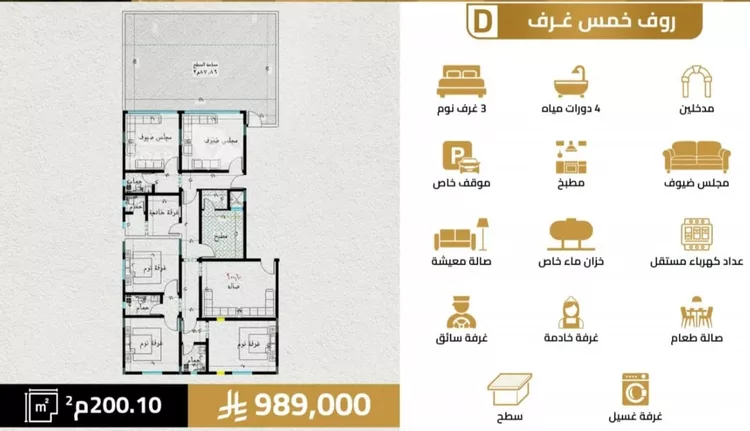 شقة للبيع في شارع مناره الملتزم, حي السلامة, مدينة جدة, منطقة مكة المكرمة 2