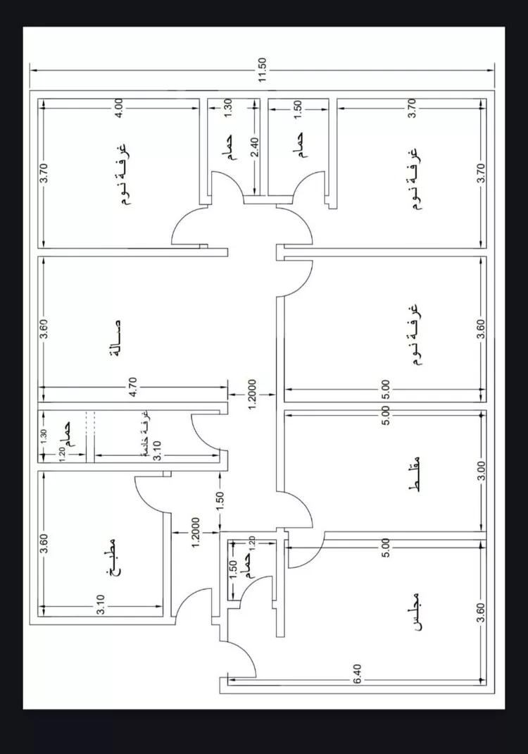 شقة للبيع في شارع عين ابن فهير, حي النزهة, مدينة جدة, منطقة مكة المكرمة