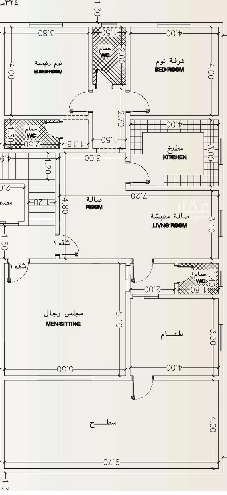 شقة للبيع في شارع ابراهيم العواجي, حي الحمراء, مدينة جدة, منطقة مكة المكرمة صورة 2