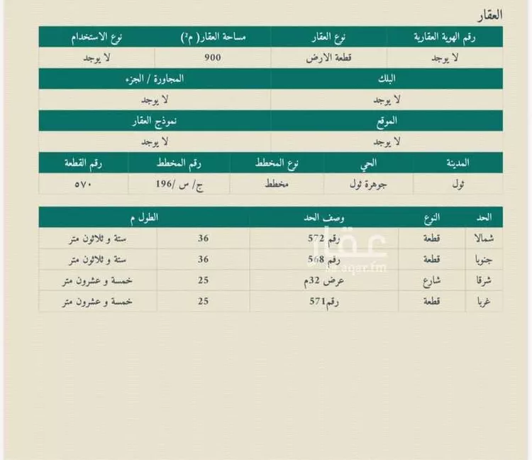 أرض للبيع في شارع طريق المدينة المنوره, حي جوهرة ثول, مدينة ثول, منطقة مكة المكرمة صورة 2