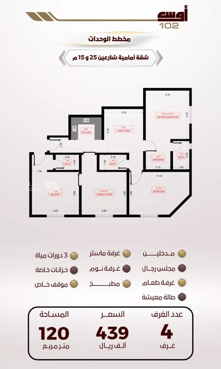 شقة للبيع في شارع الواحة , حي الواحة, مدينة جدة, منطقة مكة المكرمة 4