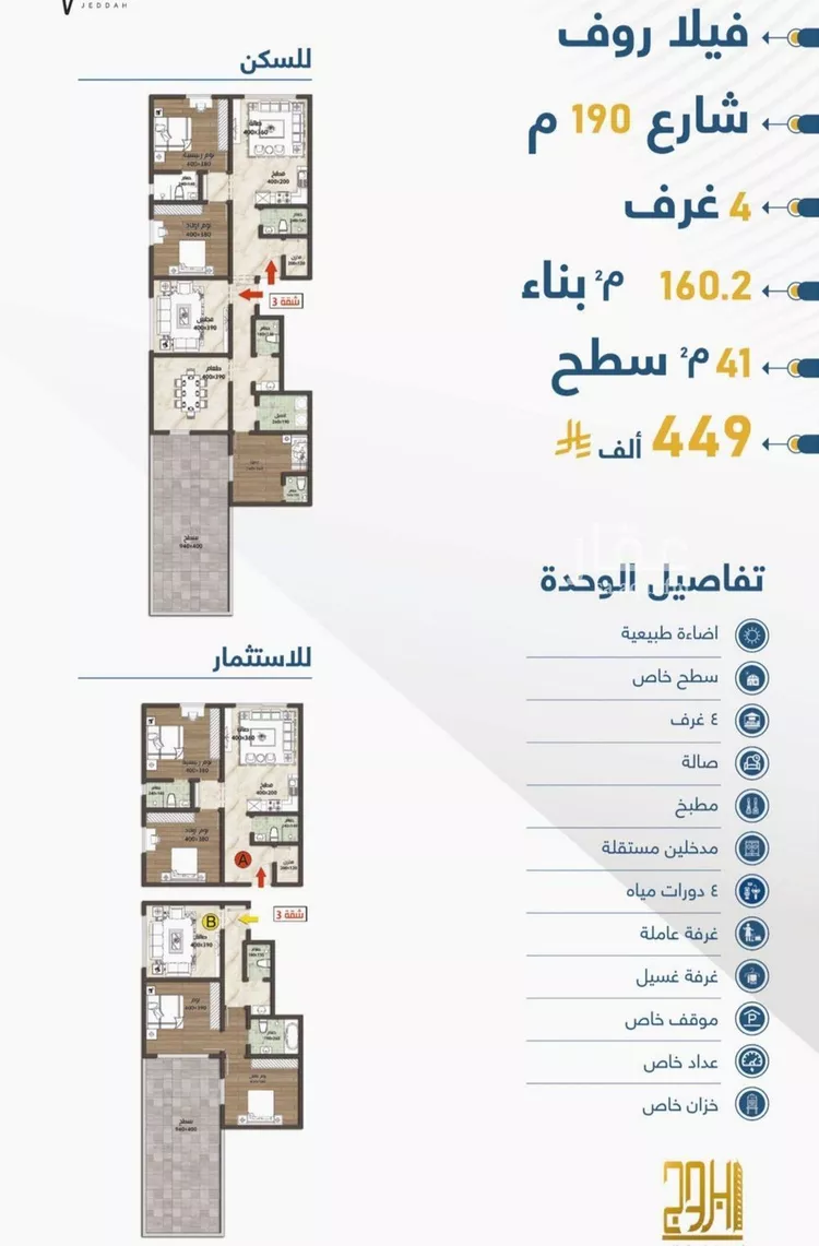 شقة للبيع في حي حكومي1, مدينة جدة, منطقة مكة المكرمة