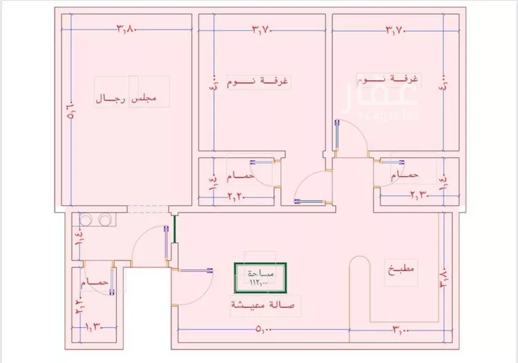 شقة للبيع في شارع الامير عبدالمجيد, حي الصواري, مدينة جدة, منطقة مكة المكرمة صورة 2