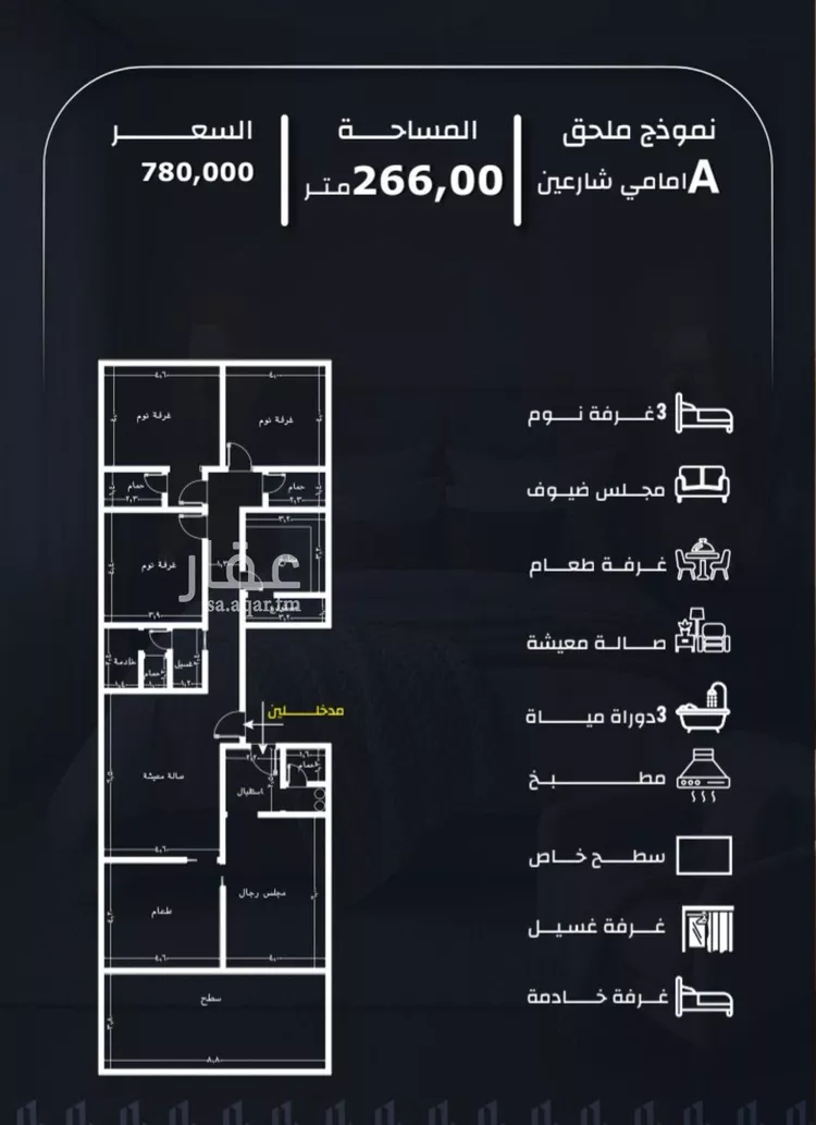 Apartment for Sale in Jeddah Ar Rayan صورة 4