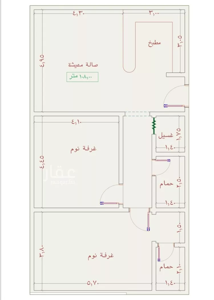 شقة للبيع في شارع عمر الخردلي, حي الجامعة, مدينة جدة, منطقة مكة المكرمة