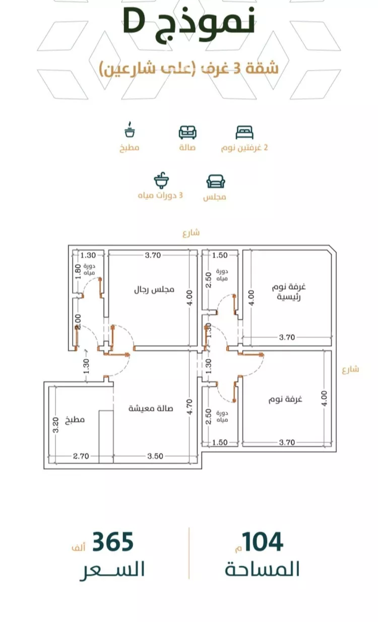 شقة للبيع في حي الربوة, مدينة جدة, منطقة مكة المكرمة صورة 2