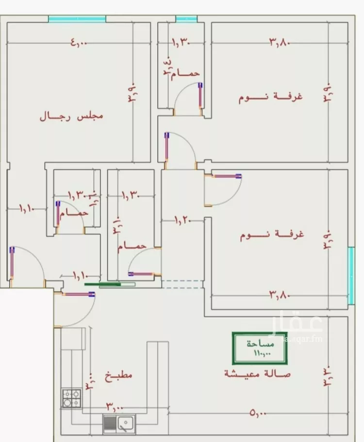 شقة للبيع في شارع الامير عبدالمجيد, حي الصواري, مدينة جدة, منطقة مكة المكرمة صورة 2