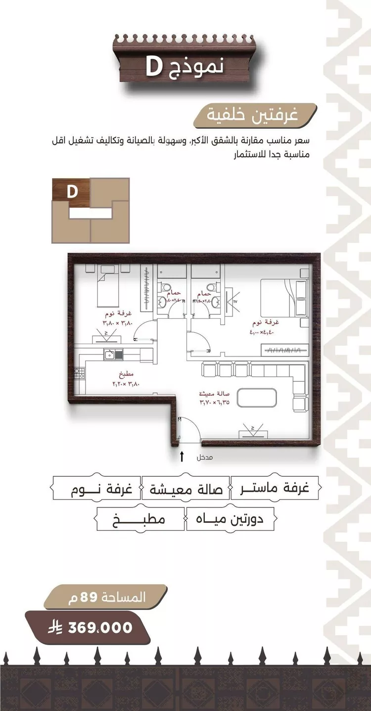 شقة للبيع في شارع اسيد بن الاخنس, حي النعيم, مدينة جدة, منطقة مكة المكرمة صورة 2