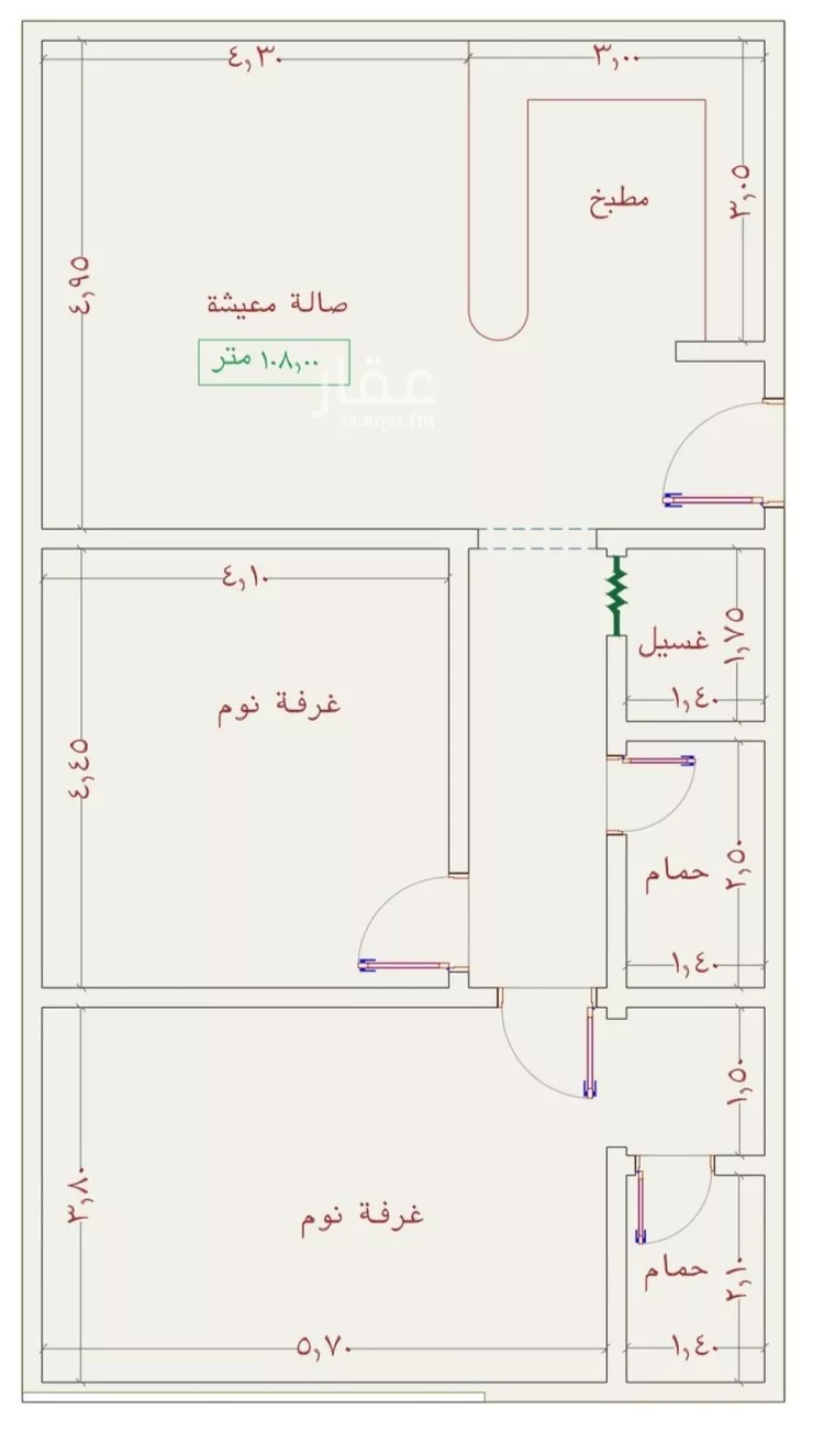 شقة للبيع في شارع عمر الخردلي, حي الجامعة, مدينة جدة, منطقة مكة المكرمة