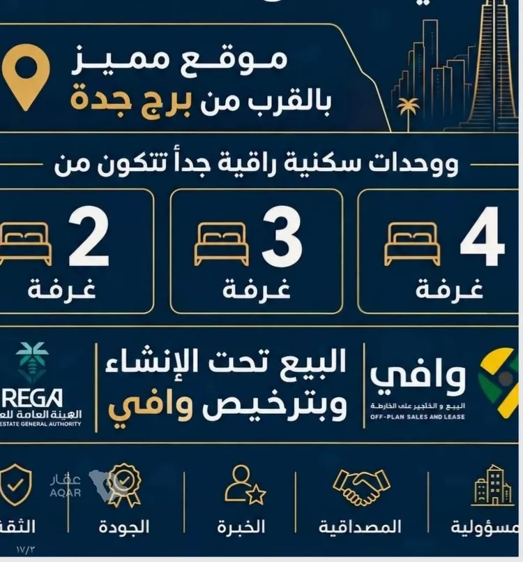 شقة للبيع في شارع أبي محمد الخطيب, حي الياقوت, مدينة جدة, منطقة مكة المكرمة صورة 5