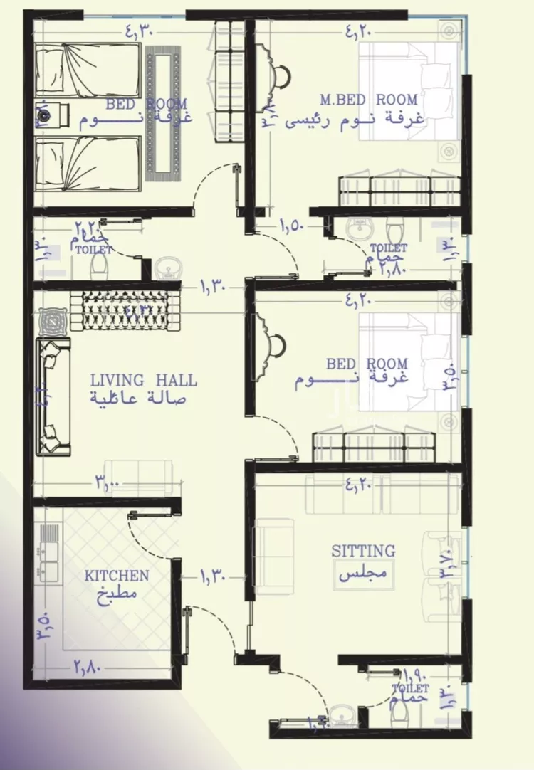 شقة للبيع في شارع صلاح بن جناح, حي الصفاء, مدينة جدة, منطقة مكة المكرمة صورة 2