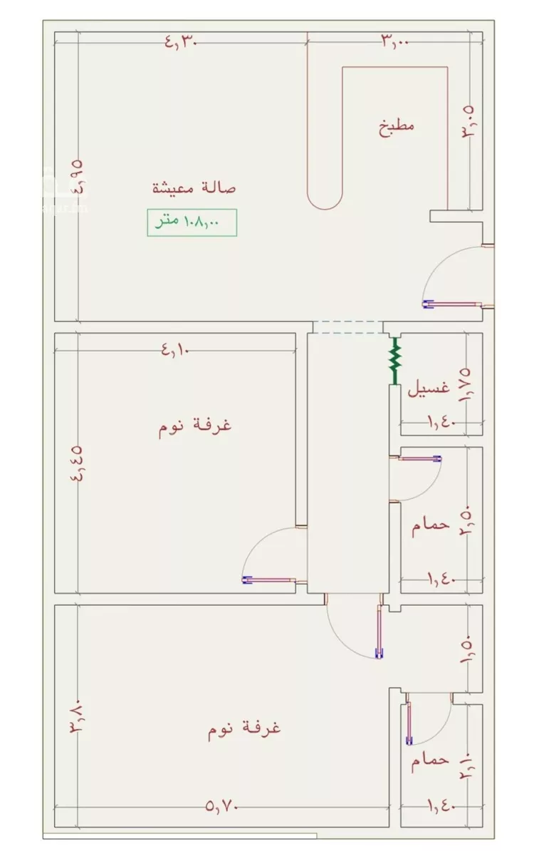 شقة للبيع في شارع عمر الخردلي, حي الجامعة, مدينة جدة, منطقة مكة المكرمة صورة 2