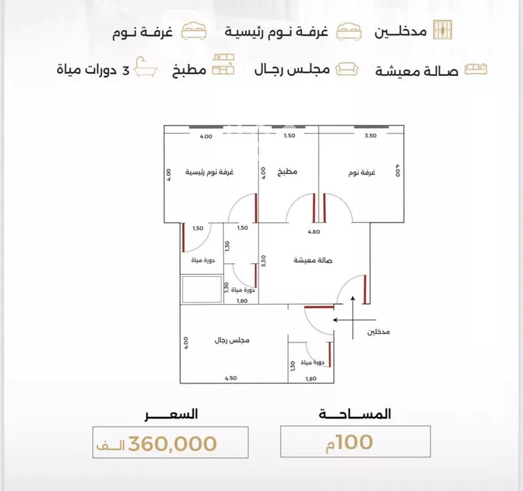 شقة للبيع في شارع أحمد بن طلحه, حي الصفاء, مدينة جدة, منطقة مكة المكرمة صورة 2