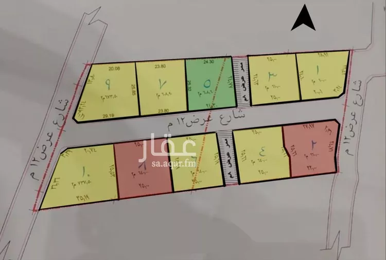 أرض للبيع في حي لزمه, مدينة احد رفيده, منطقة عسير