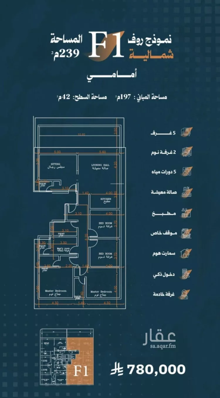 شقة للبيع في شارع أحمد الواسطي, حي الربوة, مدينة جدة, منطقة مكة المكرمة صورة 2