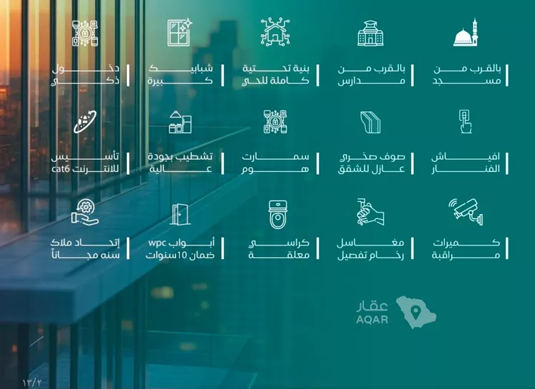 شقة للبيع في شارع عطيه بن عروه, حي النزهة, مدينة جدة, منطقة مكة المكرمة 2